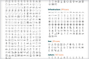 Full shop outline icon bundle, an Outline Icon by Picture Window (Thumbnail 7 of 10)