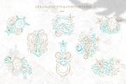 Golden Seashells Collection, an Object Graphic by ilonitta (Thumbnail 5 of 19)