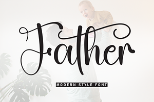 Father Script Font