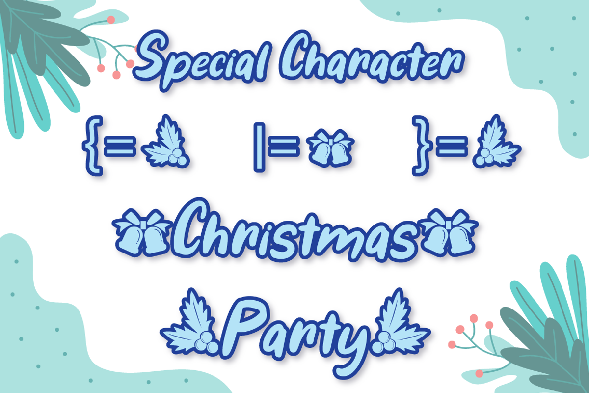 Ring Bells - Christmas Font, a Font by Attype (Photo 8 of 8)