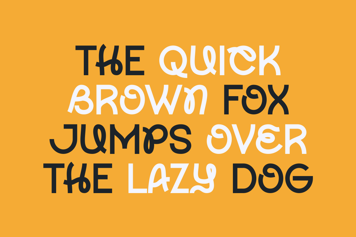 Preus Hyde - Modern Unique Font, a Sans Serif Font by Viswal Studio (Photo 4 of 8)