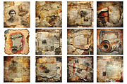 Rustic Torn Old Newspaper Papers, a Background Photo by Wow Magic (Thumbnail 2 of 2)