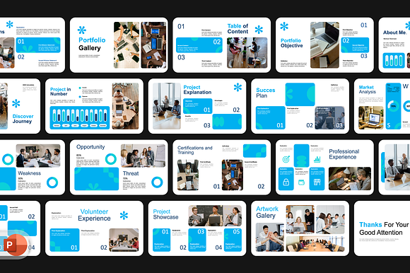 Portfolio Presentation Template preview 3
