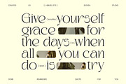 Kaviera Modern Stylish Serif Font, a Serif Font by Heinzel Std (Thumbnail 4 of 17)