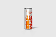Soda Can Mockup, a Packaging Mockup by Pikachudesign (Thumbnail 2 of 5)