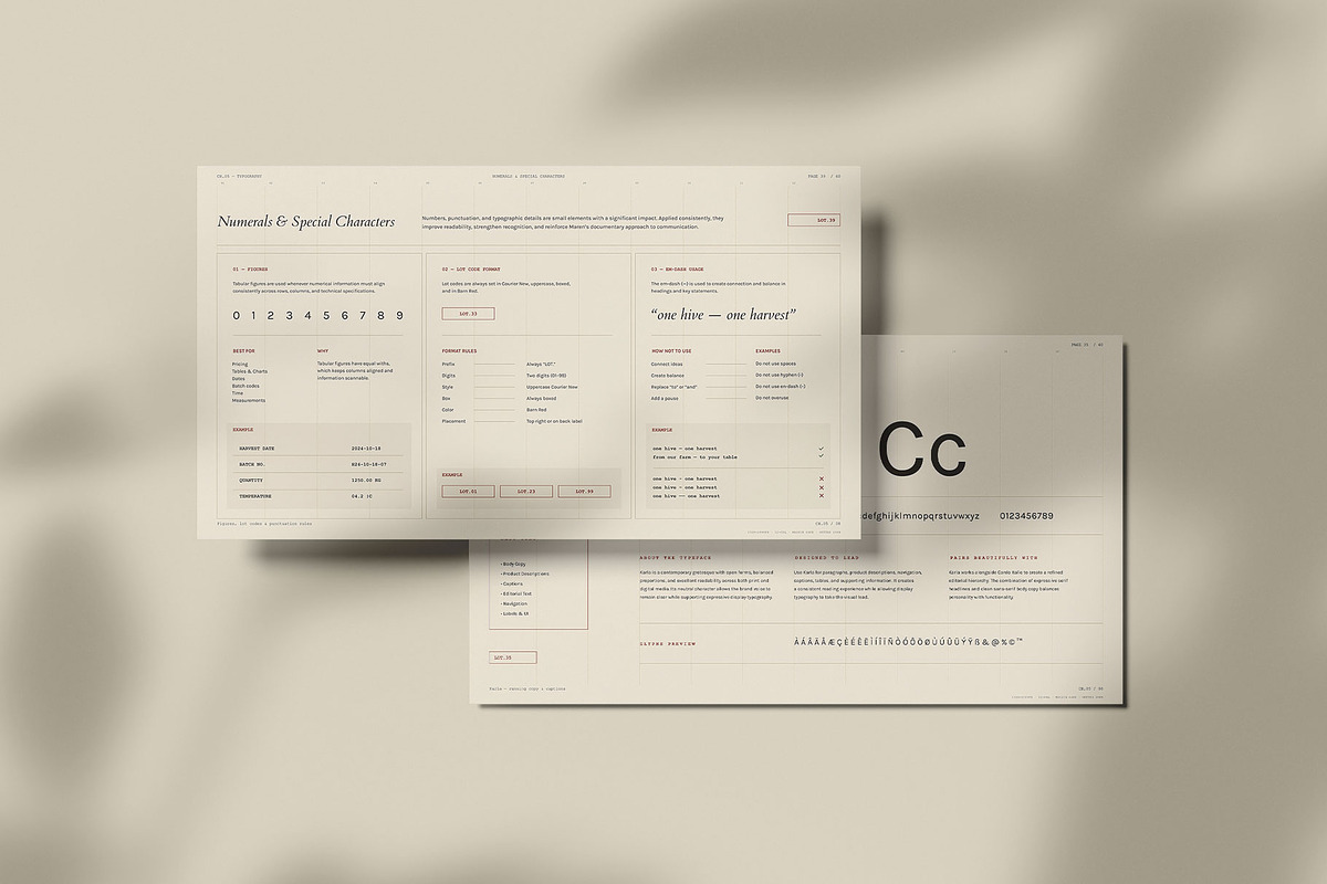 MAREN/ Brand Guidelines Template, a Presentation Template by Leleka.Store (Photo 18 of 23)
