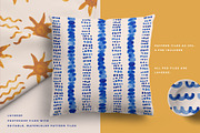 Beach House Watercolor Patterns, a Pattern Graphic by Youandigraphics (Thumbnail 2 of 19)