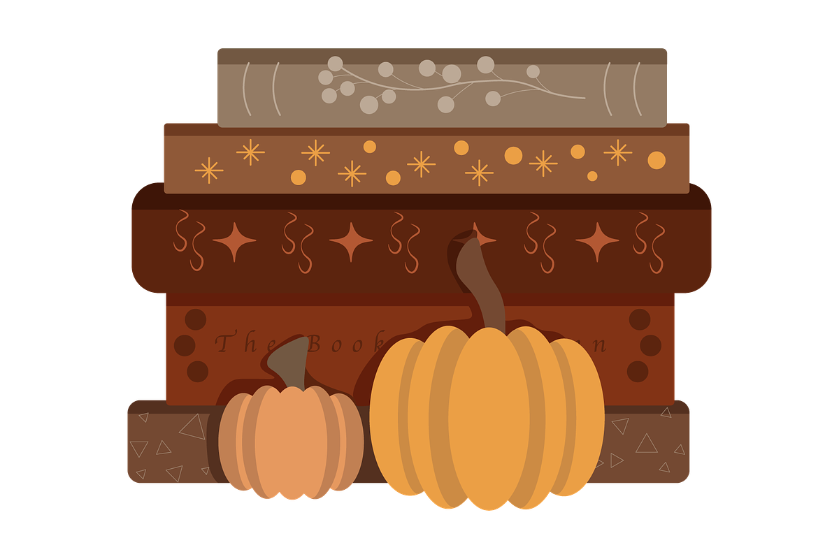 Cozy Autumn Books Vector Clipart Set, a Seasonal Illustration by uStickery (Photo 6 of 8)