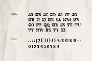 Kovice - Retro Experimental Typeface, a Slab Serif Font by Imoodev (Thumbnail 5 of 5)