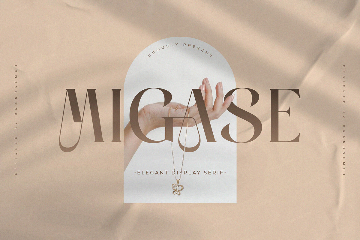 Migase Elegant Modern Display Serif, a Serif Font by BrandSemut (Photo 1 of 10)
