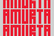Kotakuda Bold Display Typeface, a Sans Serif Font by Pengedar Seni (Thumbnail 7 of 12)