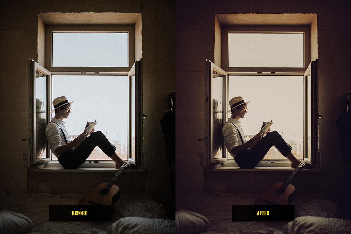Analog Film Lightroom Presets, an Action Add-On by Lavinsky Art Store (Photo 8 of 12)