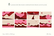 BUNDLE Love Places&Calm Waters, an Illustration by All This Concept (Thumbnail 6 of 16)