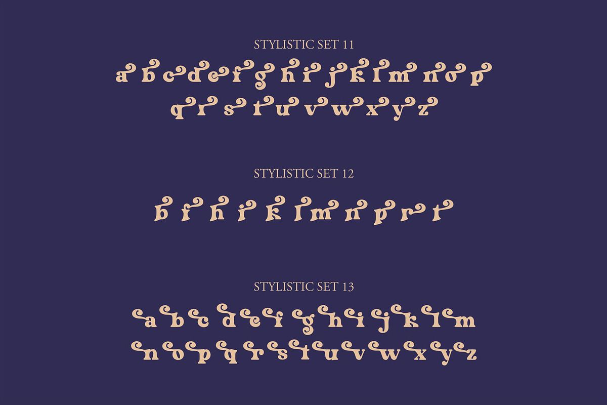 NCL Kerih Moady - Retro Groovy, a Serif Font by Enxyclo Studio (Photo 13 of 15)