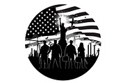 America Worker Vector Bundle, an Illustration by jahid234 (Thumbnail 19 of 21)
