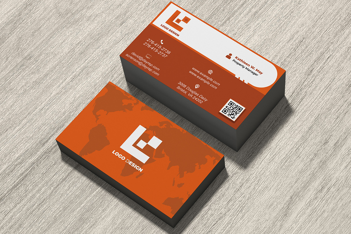 Bold Business Card PSD preview 4