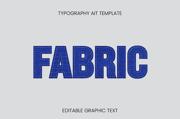 Jean Denim Bold Text Effect preview 4