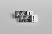 Event Tickets Mockup Set, a Print Template by Akaimockup (Thumbnail 5 of 9)
