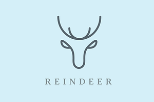 Deer Minimal logo