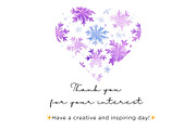 Watercolor Snowflakes Seamless, an Illustration by Mashimara (Thumbnail 4 of 4)
