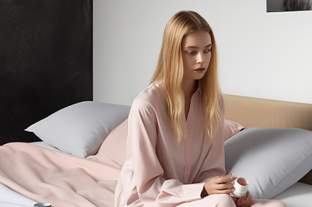 young danish model relaxing, a Person Photo by Virgo Studio