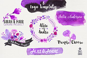 Purple Madness - Floral Pack, an Illustration by Stella's Graphic Supply (Thumbnail 4 of 8)