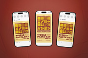 World Pasta Day Event Flyer Set, a Flyer Template by The Good Store (Thumbnail 2 of 2)