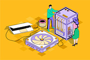 Isometric Web Concepts, a Templates & Theme by alexdndz (Thumbnail 7 of 21)