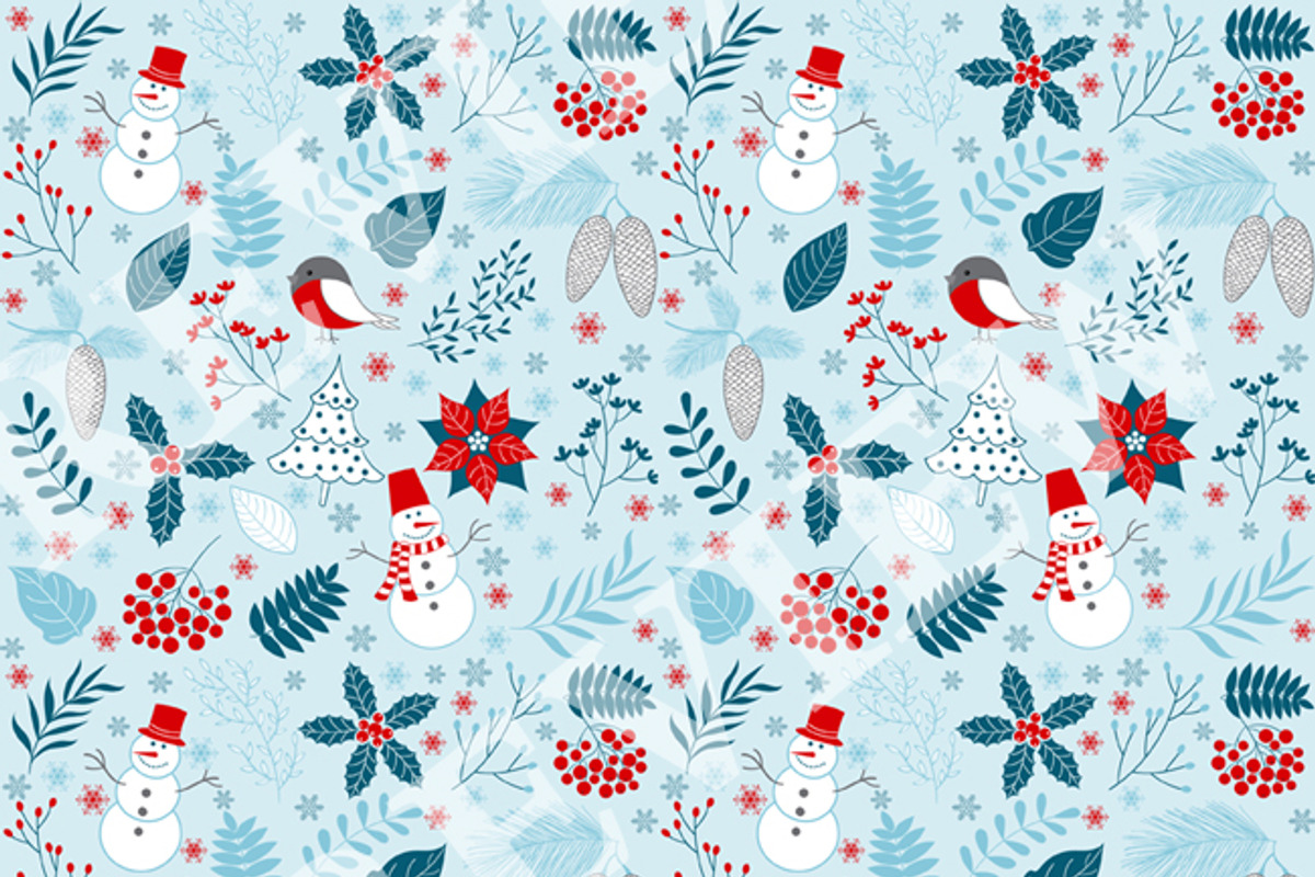 Winter Time Digital Paper preview 2