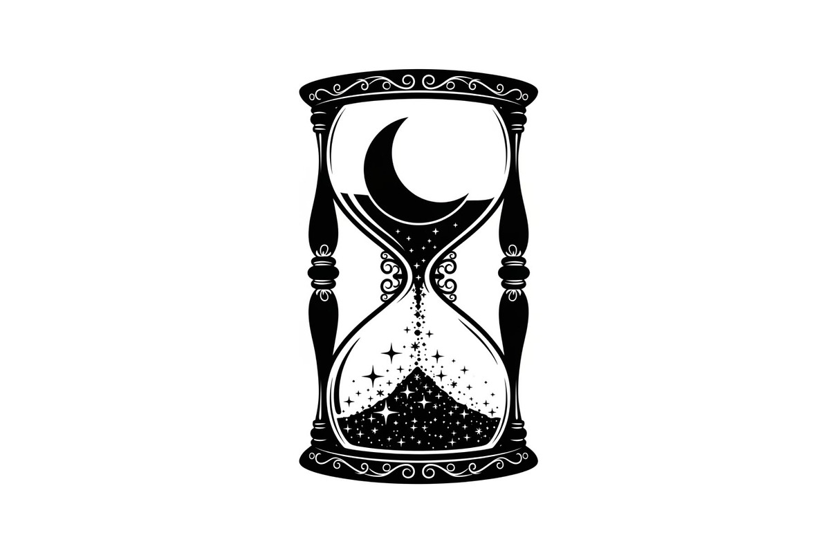 Moon Hourglass Design Bundle, an Illustration by jahid234 (Photo 17 of 31)