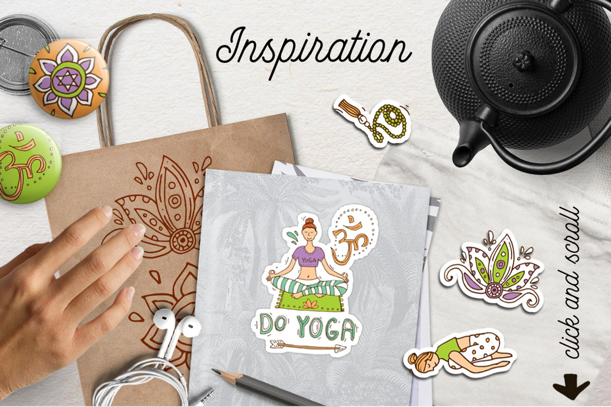 Do yoga, an Illustration by Steshnikova (Photo 6 of 7)