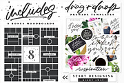 InstaTiles 2.0 for Photoshop + DEMO, a Social Media Template by Pink Coffie (Thumbnail 5 of 5)