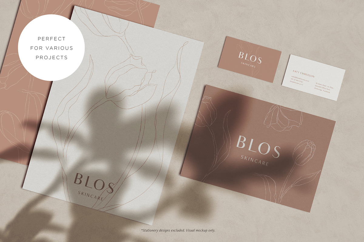 Minimalist Tulip Line Sketches, a Decorative Illustration by Galerie Design Studio (Photo 4 of 7)