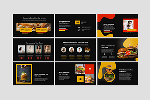 Burger Google Slide Template