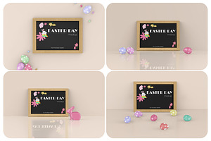 Easter Day Frame Mockups