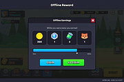 GUI - Casual Fantasy, an UI Kit Template by LAYERLAB (Thumbnail 12 of 20)