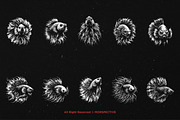 10 Bundle Dark Art Betta Fish, an Illustration by Morspective (Thumbnail 6 of 7)
