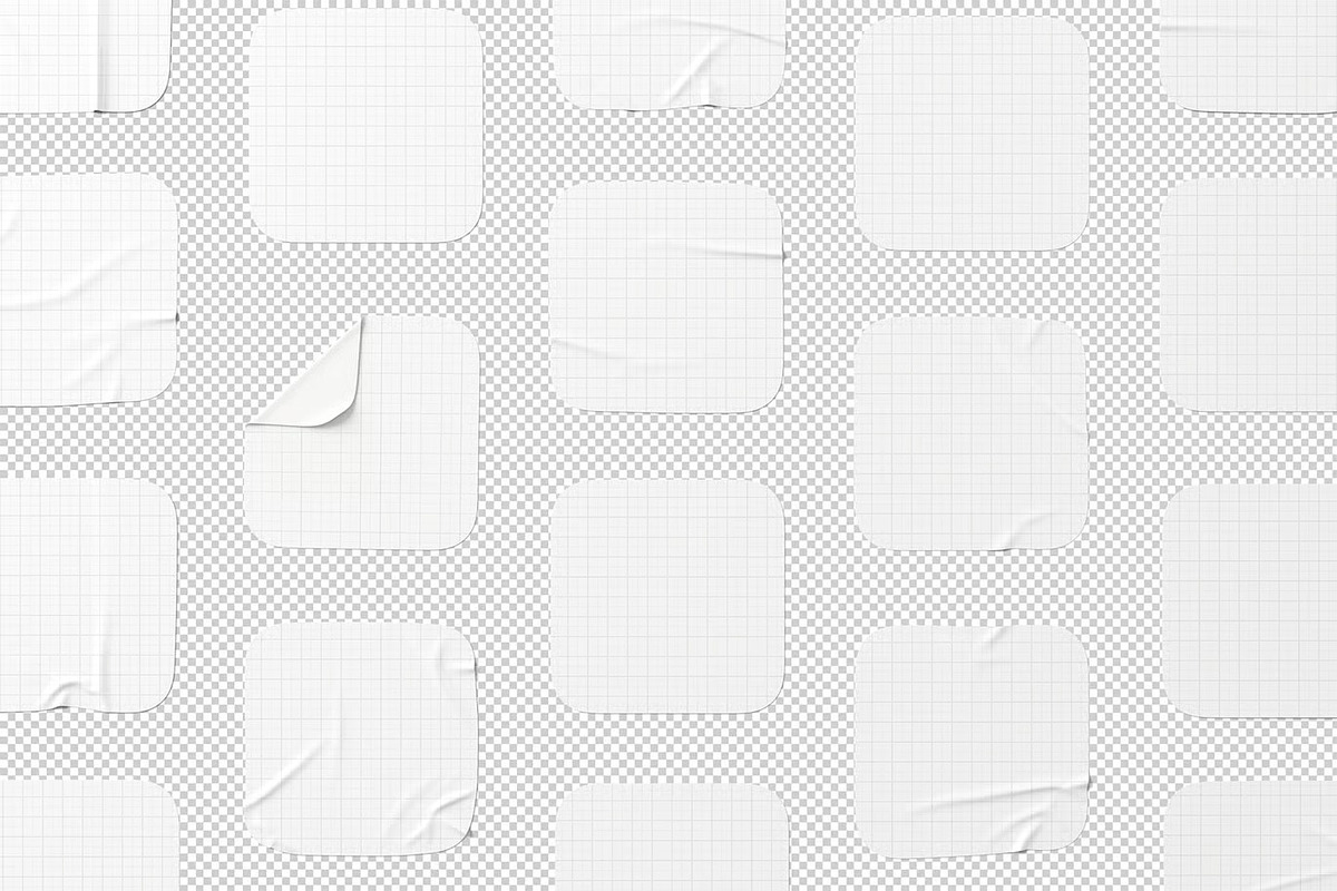 Square Sticker Mockup, a Packaging Mockup by zpackcreative (Photo 5 of 6)