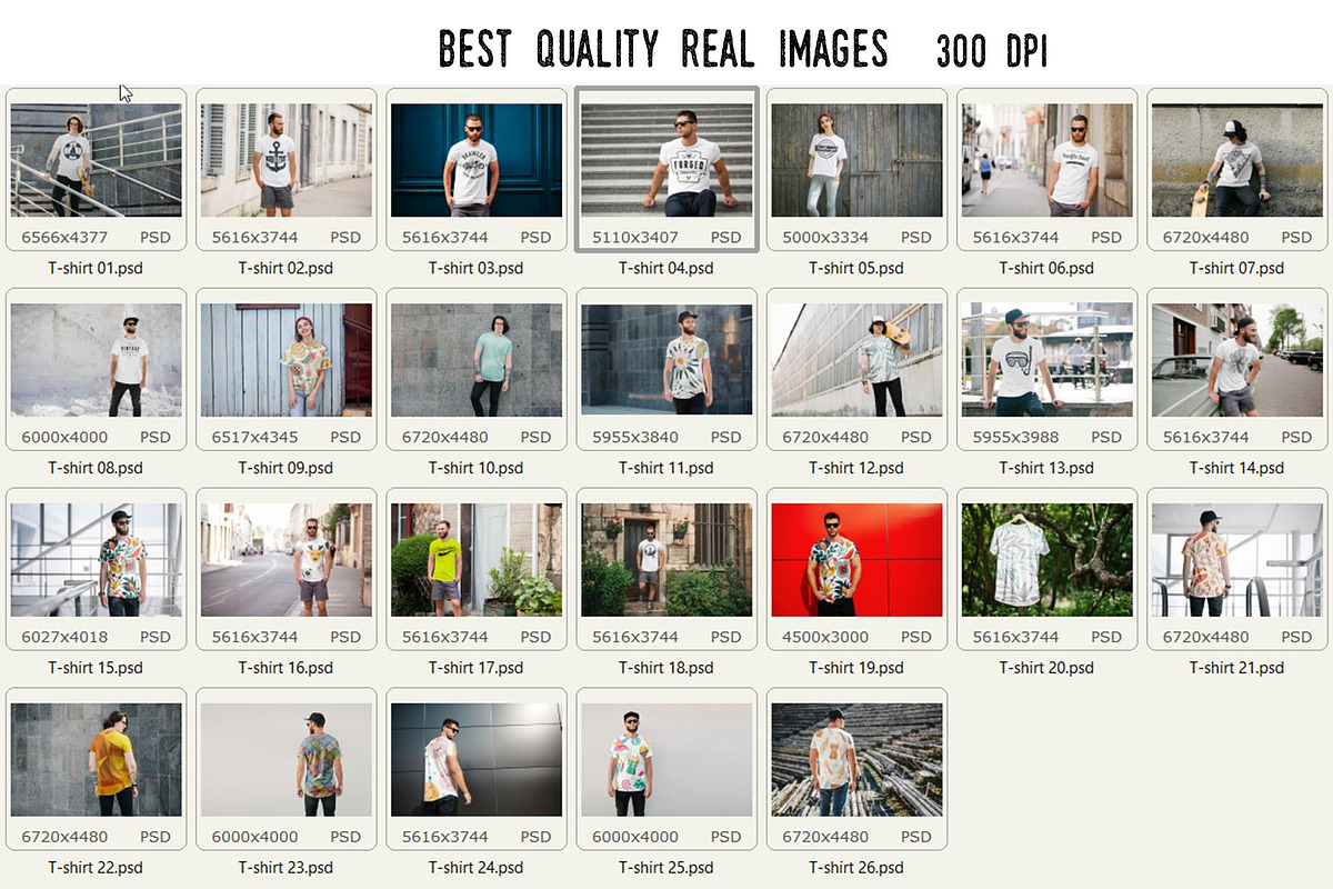 T-Shirt Mockup pack / Urban Edition, a Shirt Mockup by Arfis (Photo 3 of 28)