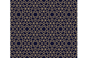 Abstract geometry pattern in Arabian, a Texture Graphic by RODINA