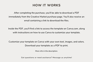 2 Recipes Page Template CANVA