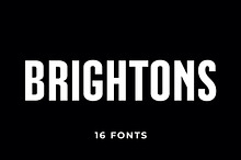 BRIGHTONS - A Powerful Sans Serif