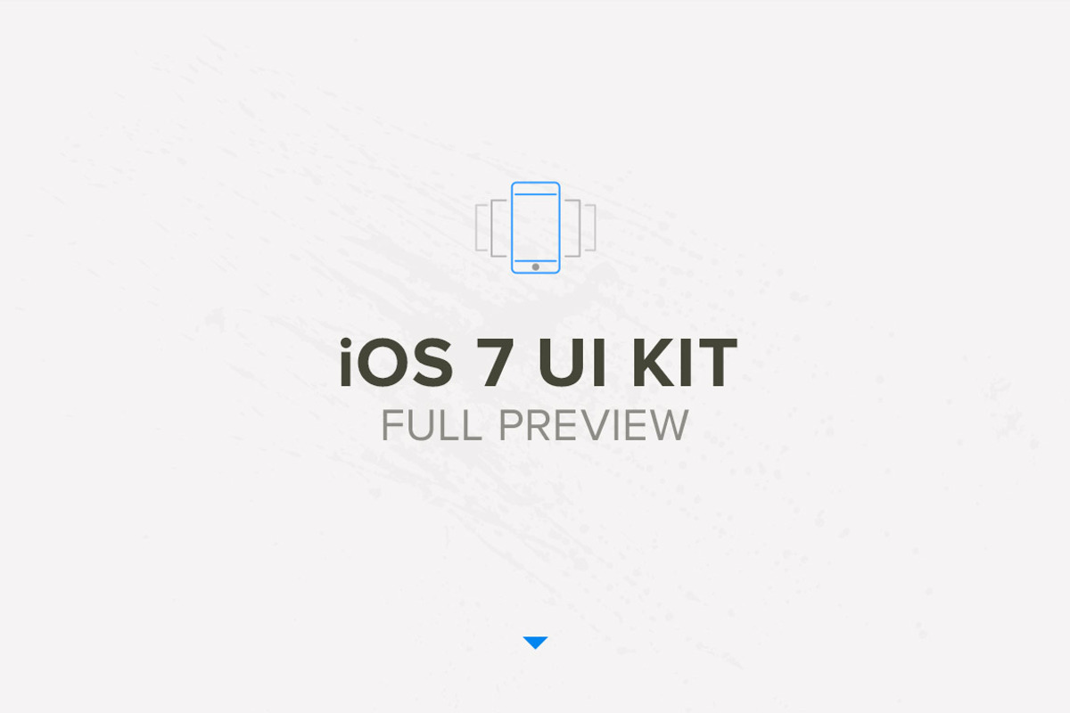 iOS 7 UI Kit, a Templates & Theme by UI8 (Photo 2 of 2)