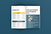 The Employee Handbook Template, a Brochure Template by ArtisanaAura (Thumbnail 12 of 14)