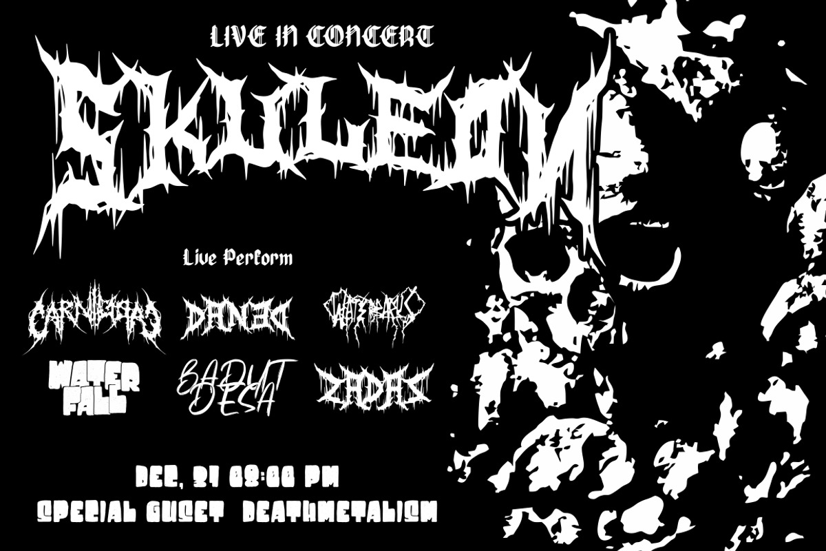 Zanaz - Deathmetal Font preview 2