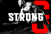 Blockhead Nova Sports Font, a Slab Serif Font by Headfonts (Thumbnail 9 of 11)