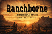 Ranchborne, a Script Font by Wow Magic (Thumbnail 4 of 5)