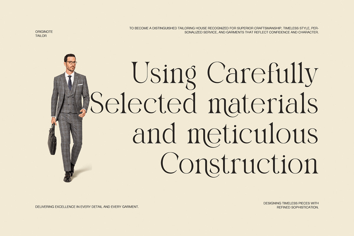 Romans Luxury Serif Font, a Serif Font by Graphicxell (Photo 5 of 8)