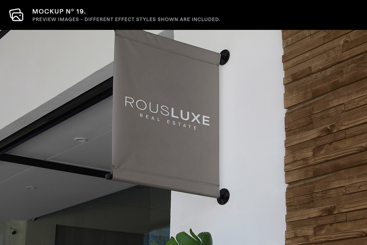 30 Signs & Facade Logo Mockups - V4, an Advertising Mockup by Asylab (Photo 26 of 38)