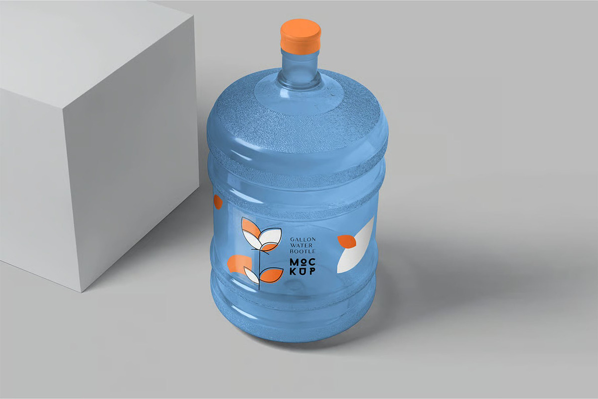 5 Gallon Water Bottle Mockups, a Product Mockup by megostudi0 (Photo 7 of 7)